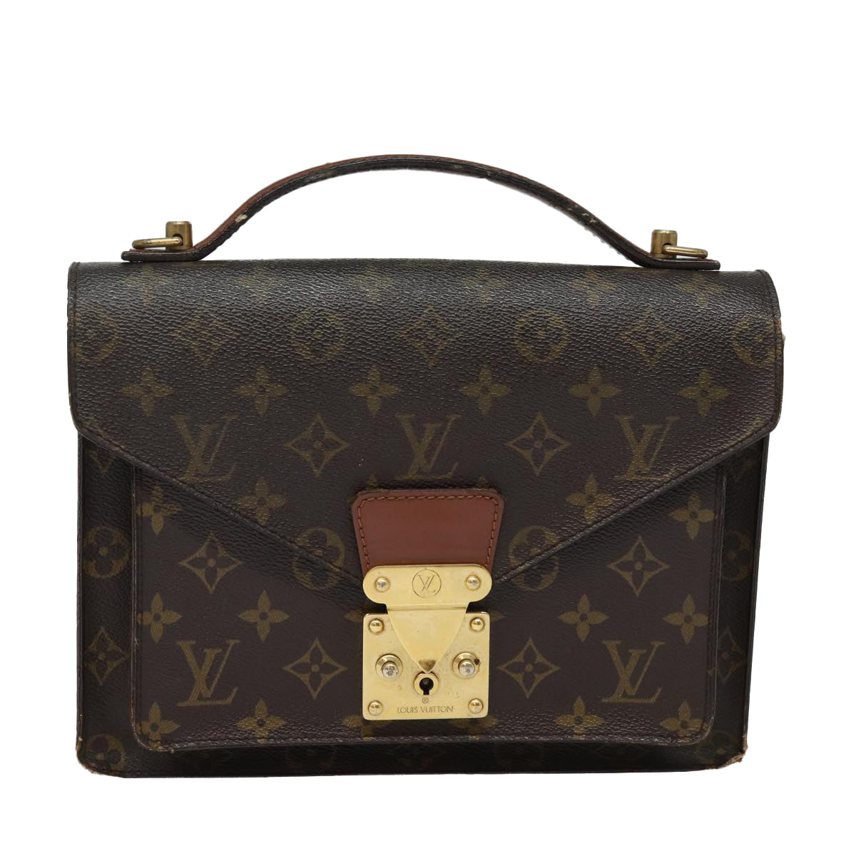 LOUIS VUITTON Monogram Monceau 26 Shoulder Bag M51187 LV Auth 79383