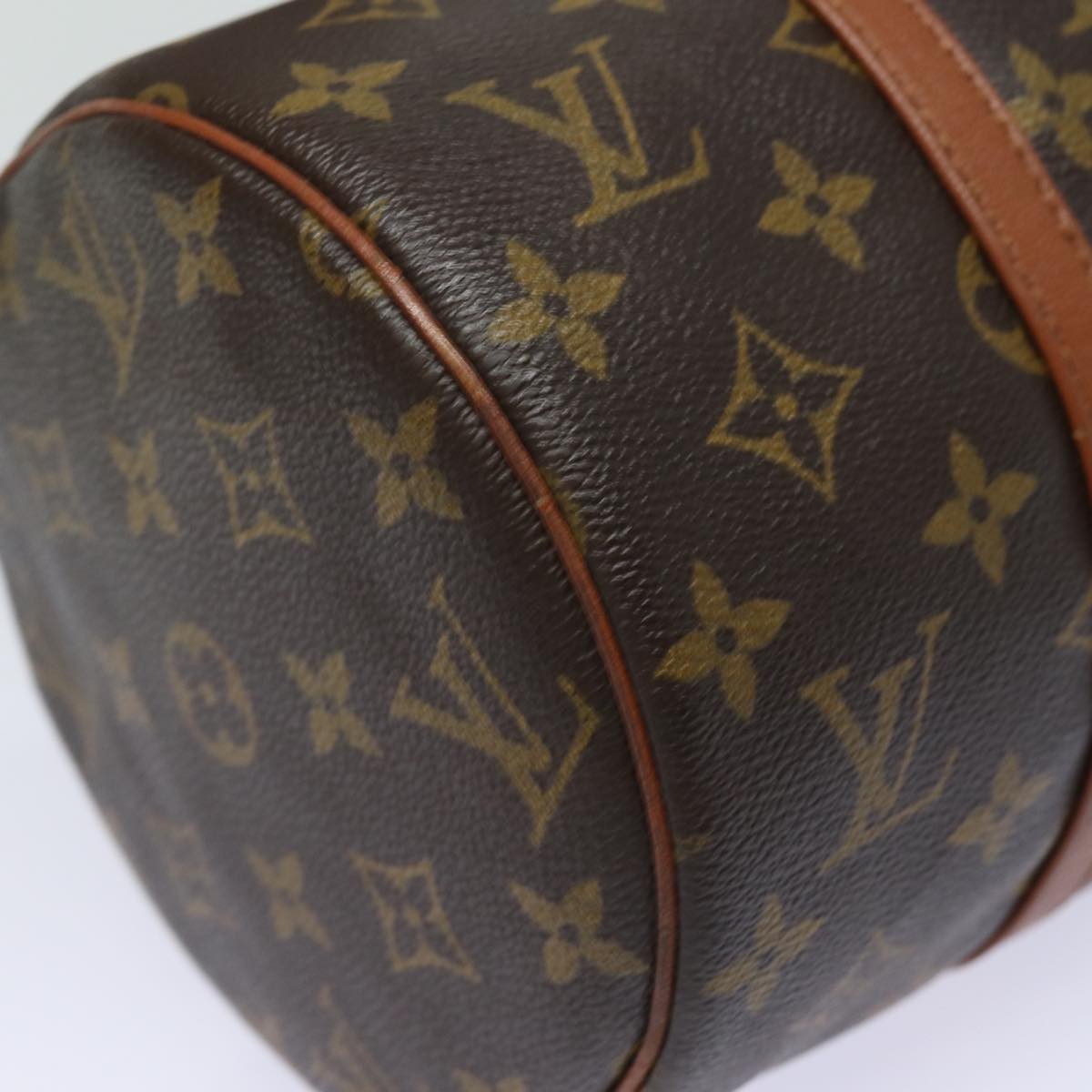 LOUIS VUITTON Monogram Papillon 30 Hand Bag M51385 LV Auth 79385