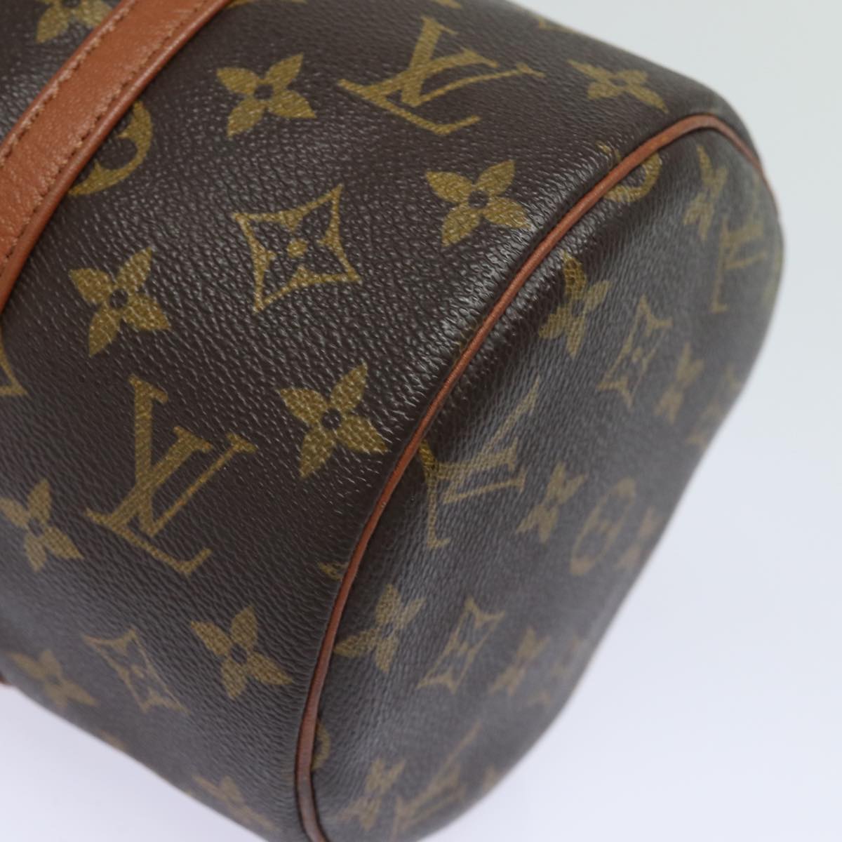 LOUIS VUITTON Monogram Papillon 30 Hand Bag M51385 LV Auth 79385