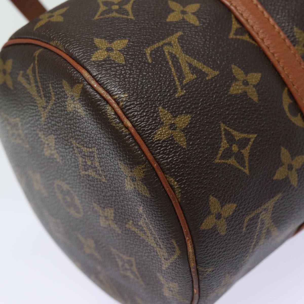 LOUIS VUITTON Monogram Papillon 30 Hand Bag M51385 LV Auth 79385