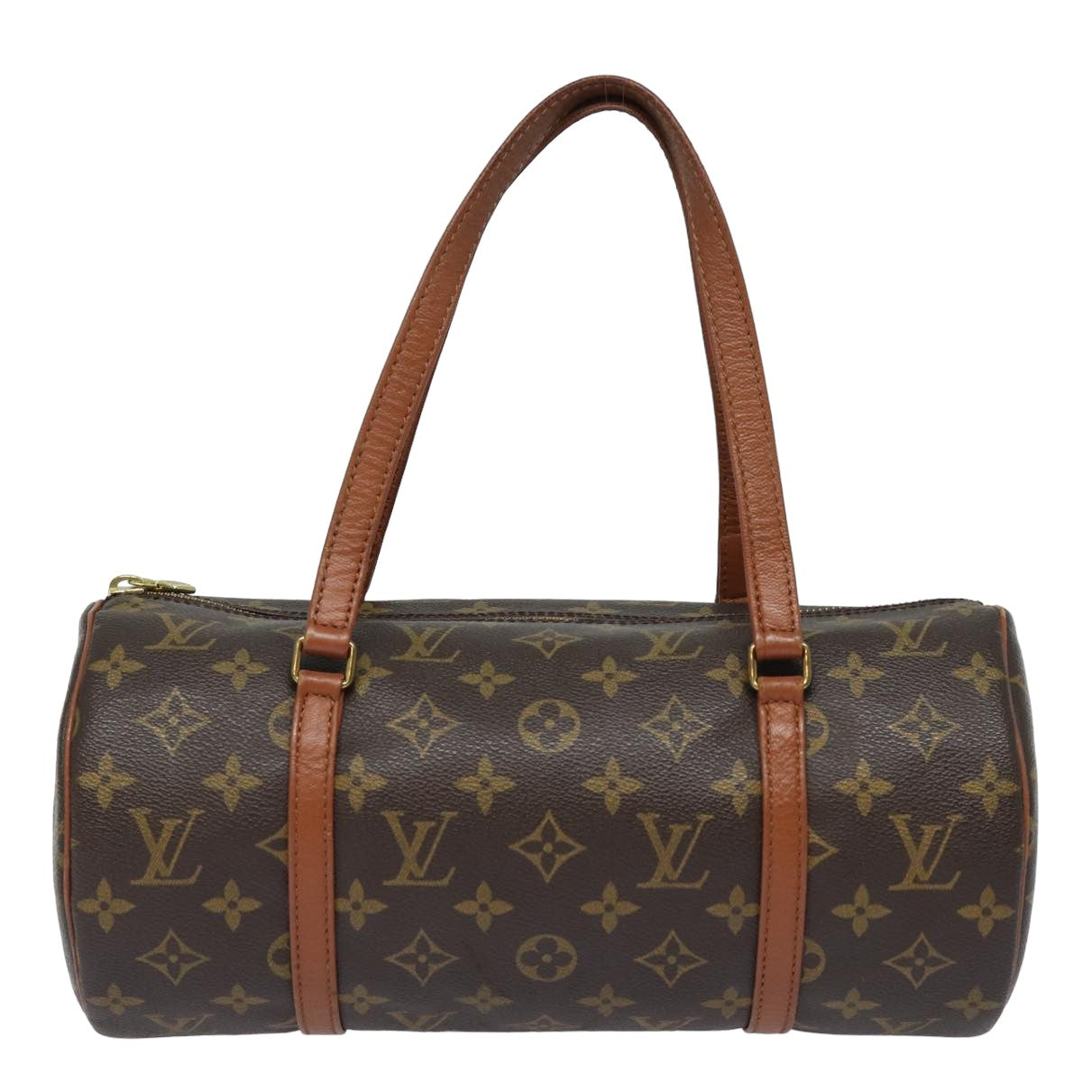 LOUIS VUITTON Monogram Papillon 30 Hand Bag M51385 LV Auth 79385