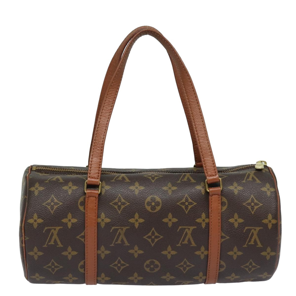 LOUIS VUITTON Monogram Papillon 30 Hand Bag M51385 LV Auth 79385