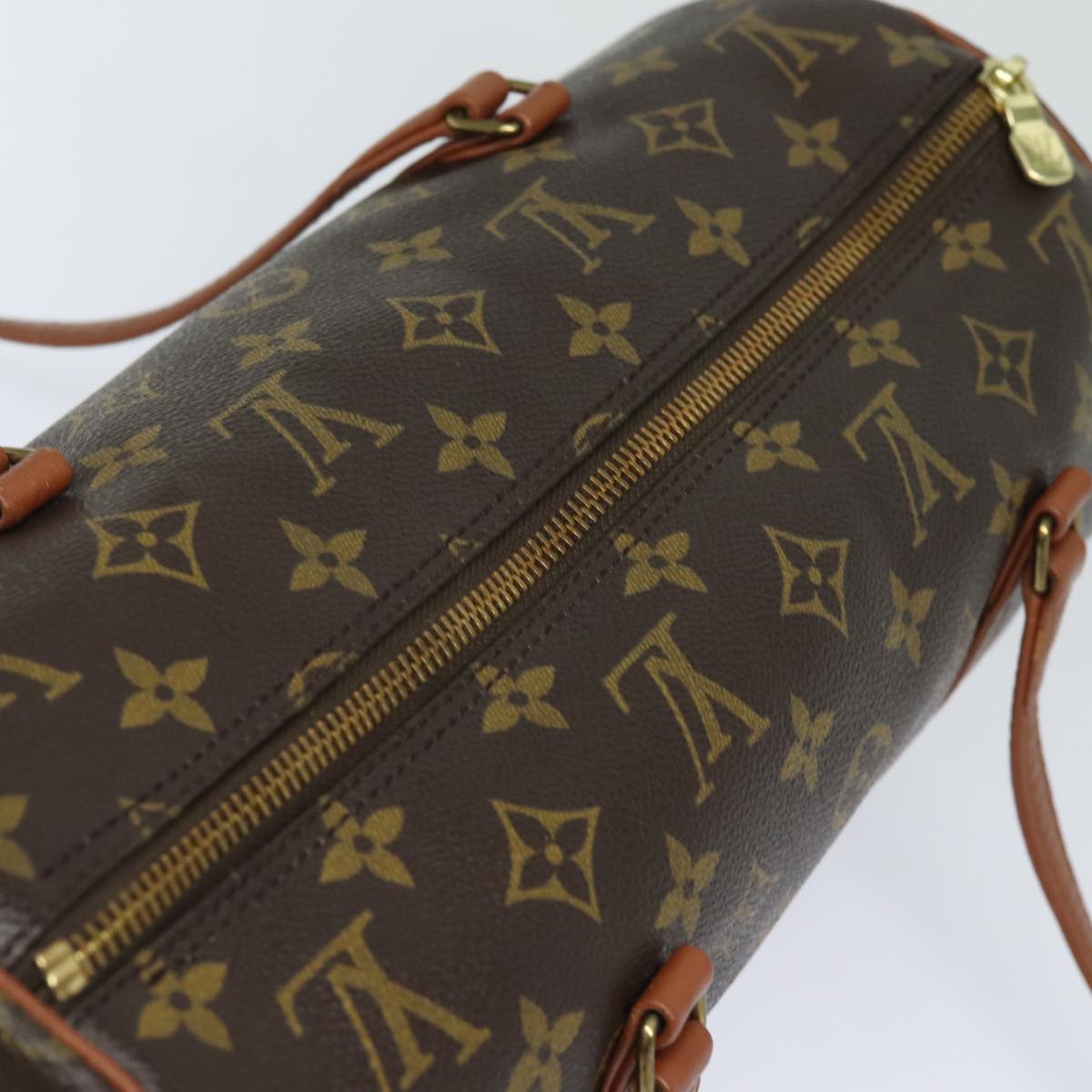 LOUIS VUITTON Monogram Papillon 30 Hand Bag M51385 LV Auth 79385