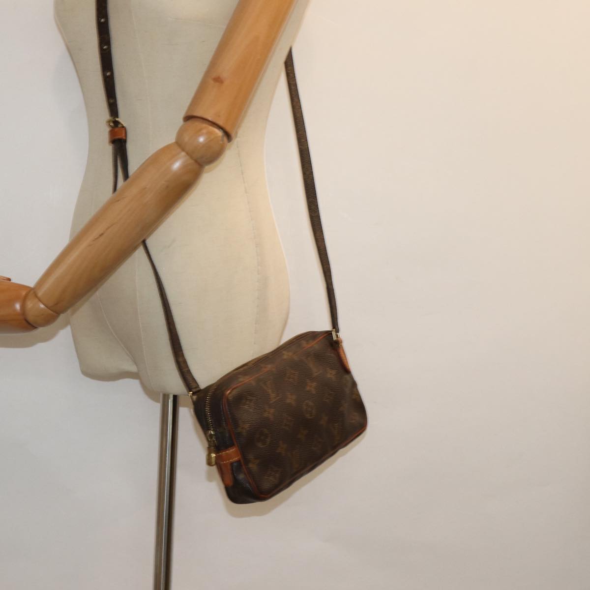 LOUIS VUITTON Monogram Marly Bandouliere Shoulder Bag M51828 LV Auth 79387