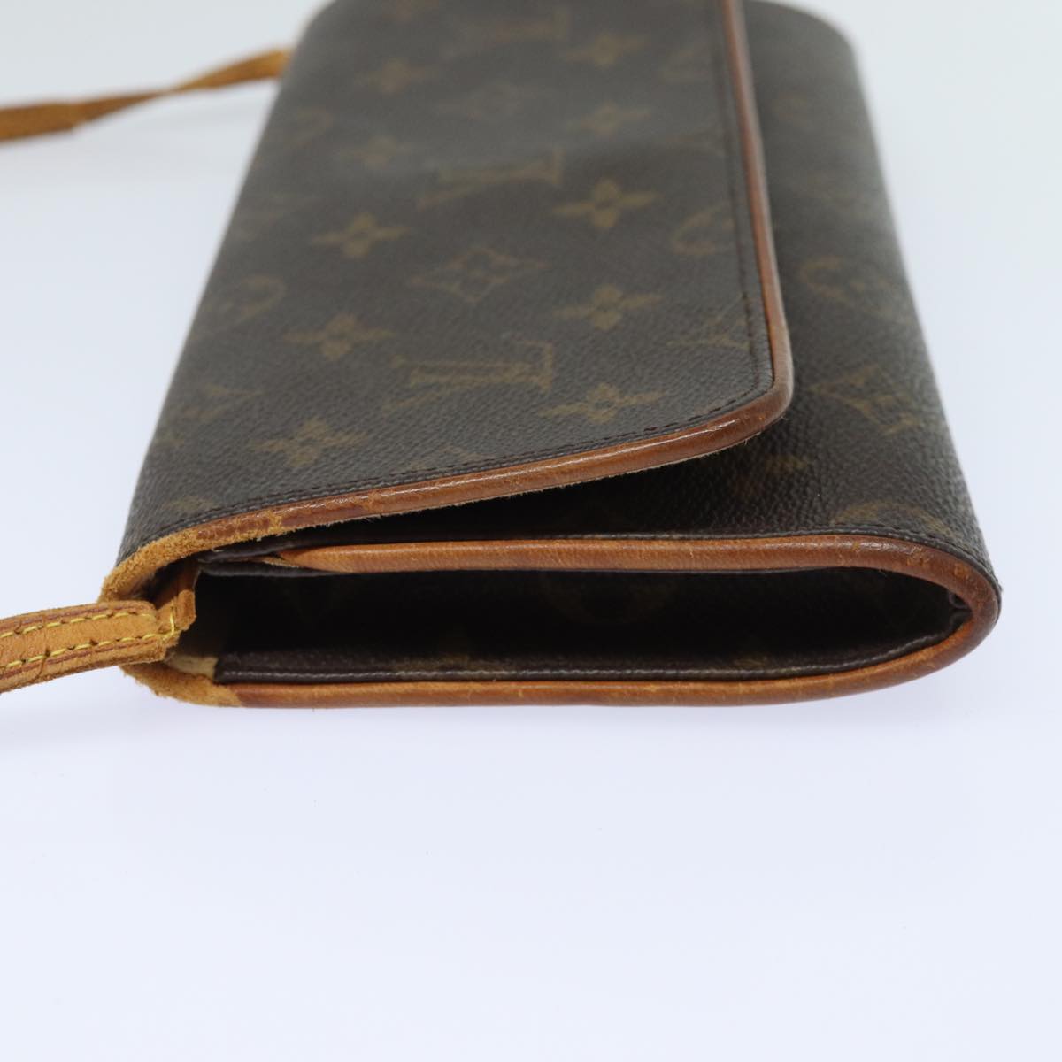 LOUIS VUITTON Monogram Pochette Twin GM Shoulder Bag M51852 LV Auth 79388