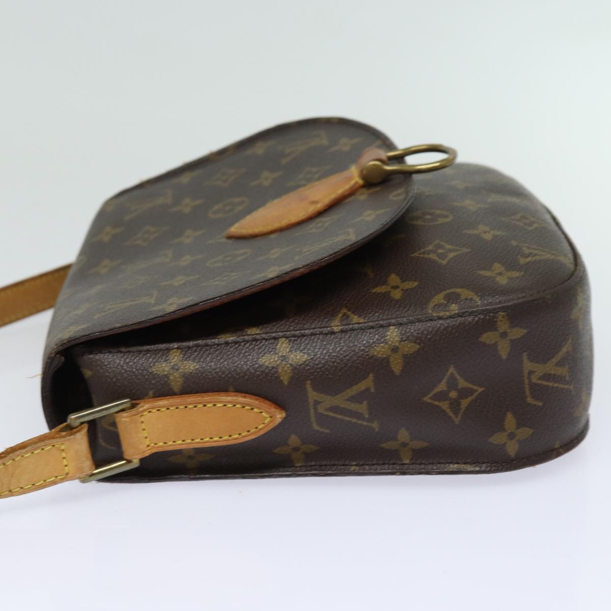 LOUIS VUITTON Monogram Saint Cloud GM Shoulder Bag M51242 LV Auth 79391