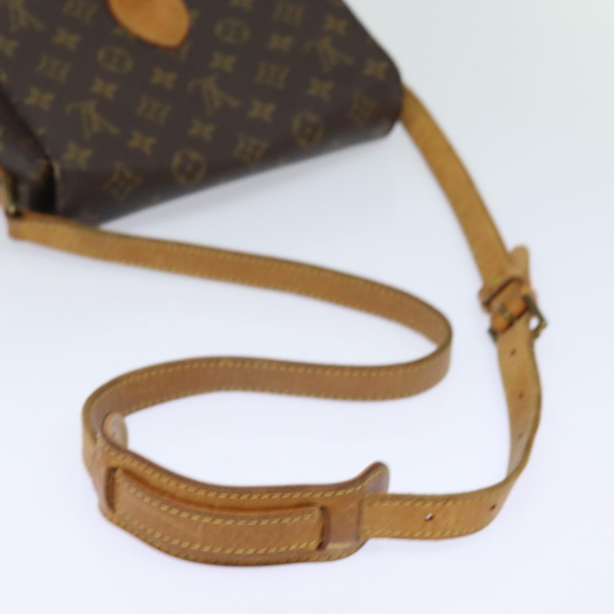 LOUIS VUITTON Monogram Saint Cloud GM Shoulder Bag M51242 LV Auth 79391