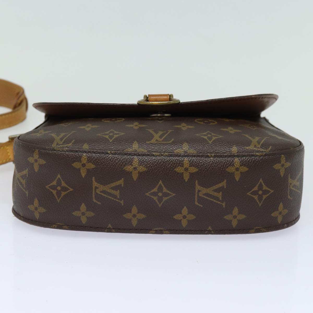 LOUIS VUITTON Monogram Saint Cloud GM Shoulder Bag M51242 LV Auth 79391