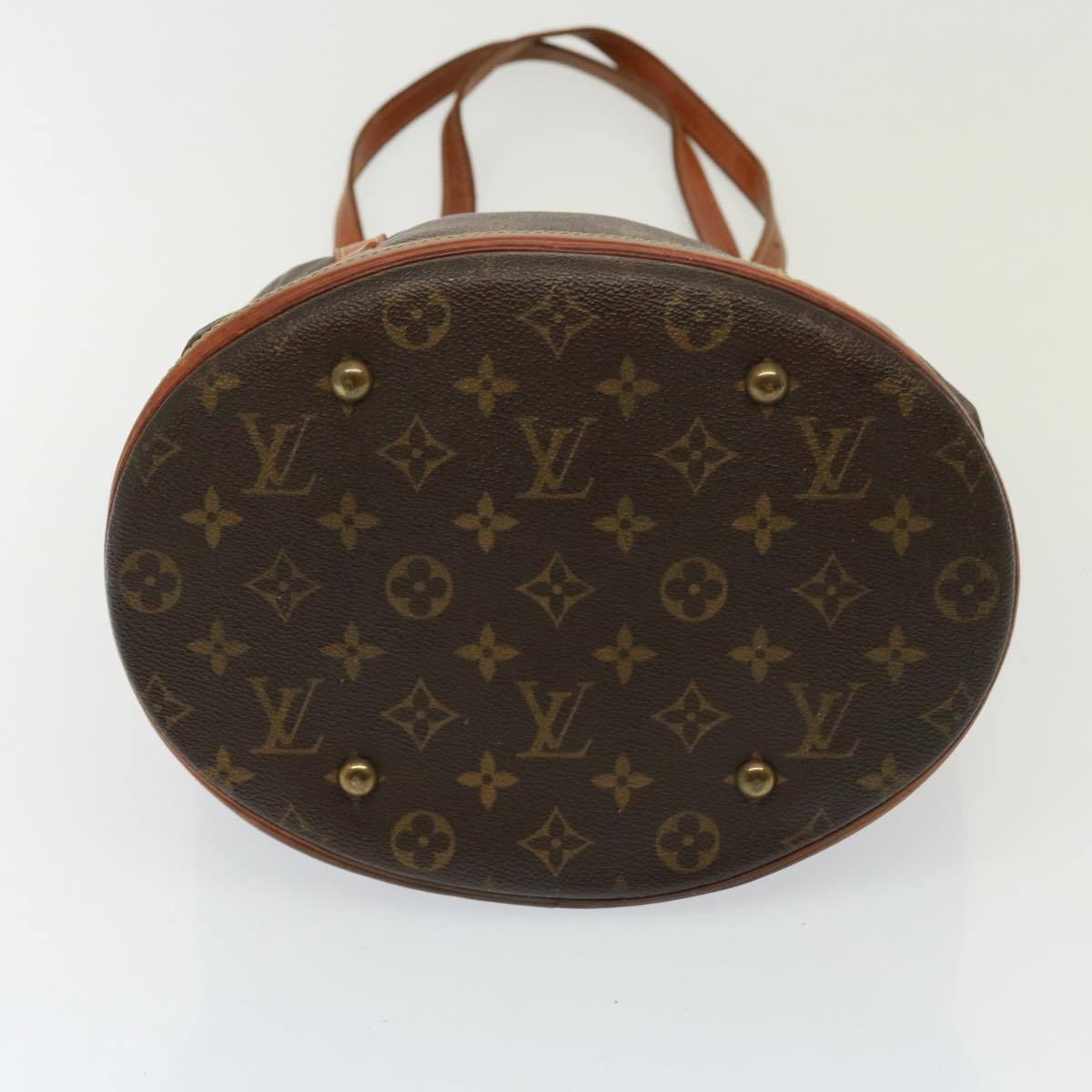 LOUIS VUITTON Monogram Bucket GM Shoulder Bag M42236 LV Auth 79394