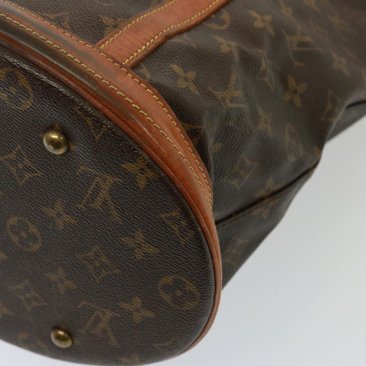 LOUIS VUITTON Monogram Bucket GM Shoulder Bag M42236 LV Auth 79394