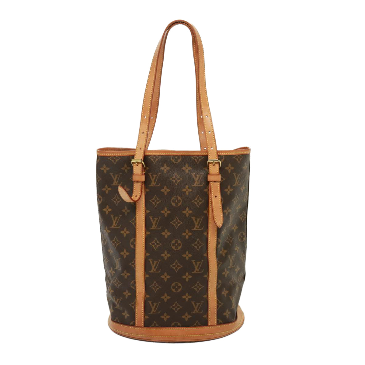 LOUIS VUITTON Monogram Bucket GM Shoulder Bag M42236 LV Auth 79416