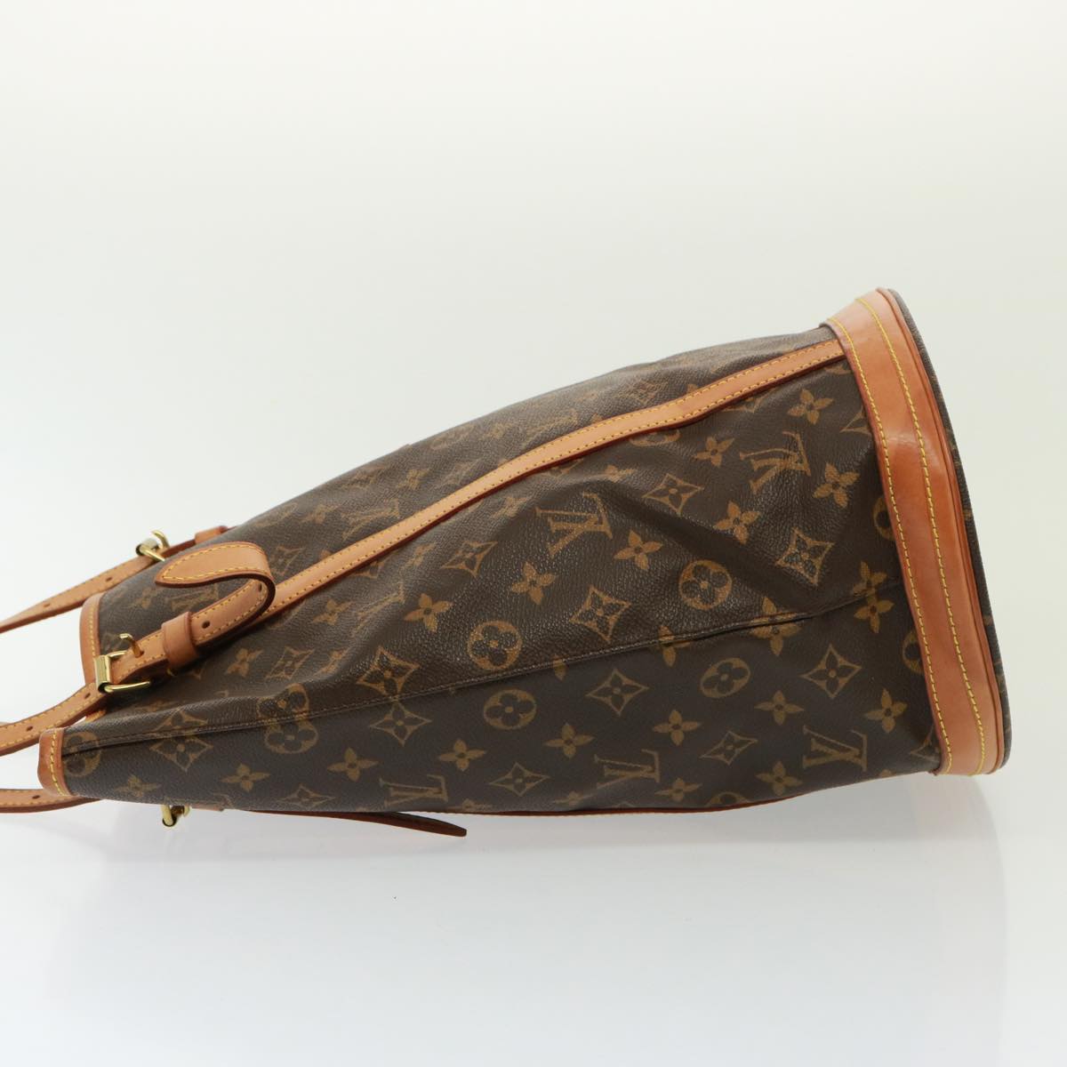 LOUIS VUITTON Monogram Bucket GM Shoulder Bag M42236 LV Auth 79416