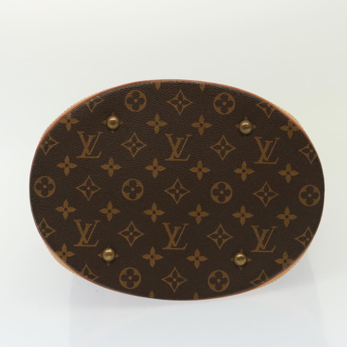 LOUIS VUITTON Monogram Bucket GM Shoulder Bag M42236 LV Auth 79416