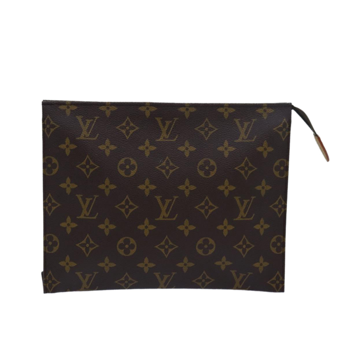 LOUIS VUITTON Monogram Poche Toilette 26 Pouch M47542 LV Auth 79428