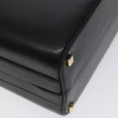 GUCCI Shoulder Bag Leather Outlet Black Auth 79430-11