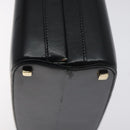 GUCCI Shoulder Bag Leather Outlet Black Auth 79430-14