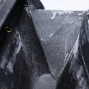 GUCCI Shoulder Bag Leather Outlet Black Auth 79430-18