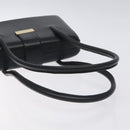 GUCCI Shoulder Bag Leather Outlet Black Auth 79430-7