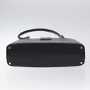 GUCCI Shoulder Bag Leather Outlet Black Auth 79430-9