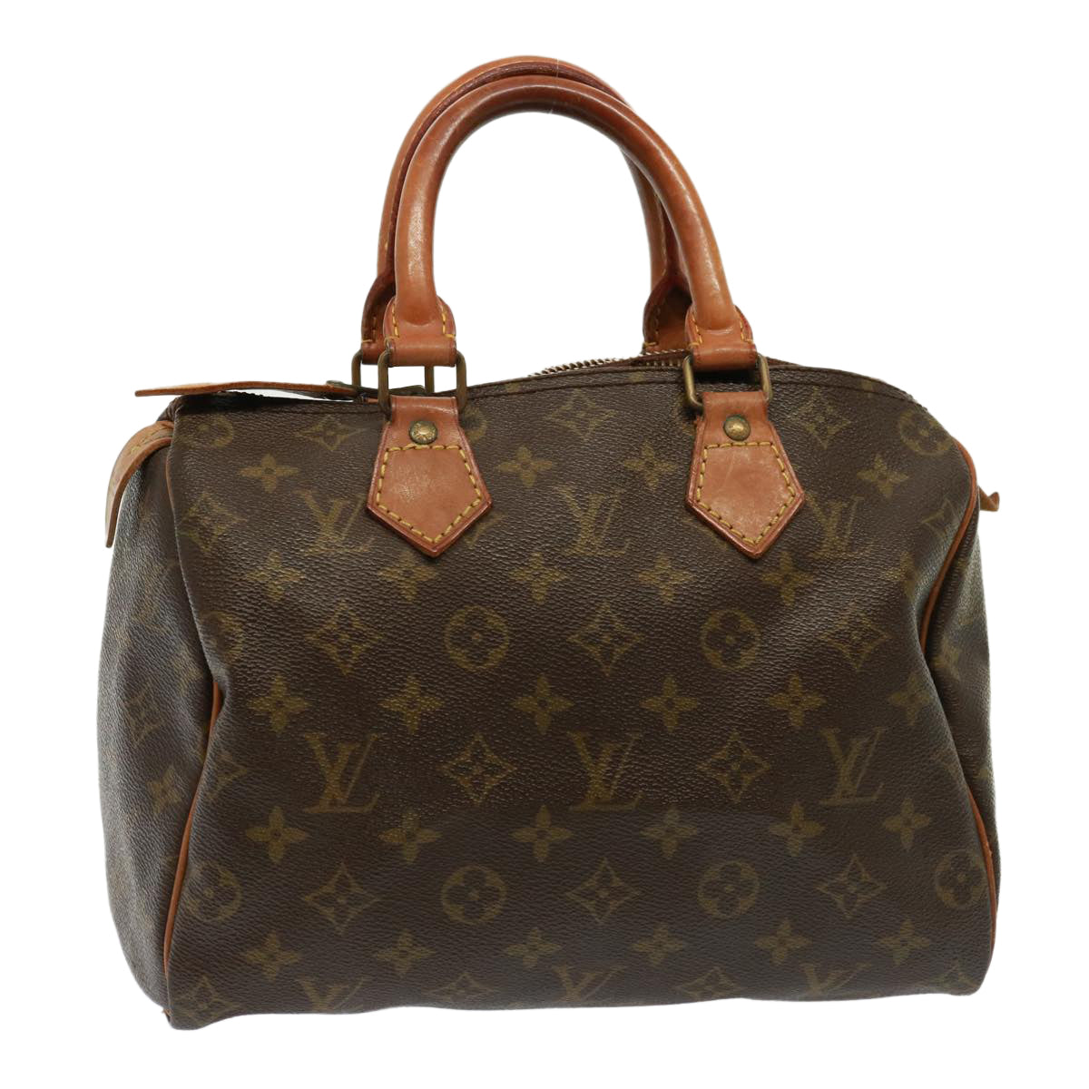 LOUIS VUITTON Monogram Speedy 25 Hand Bag M41528 LV Auth 79456