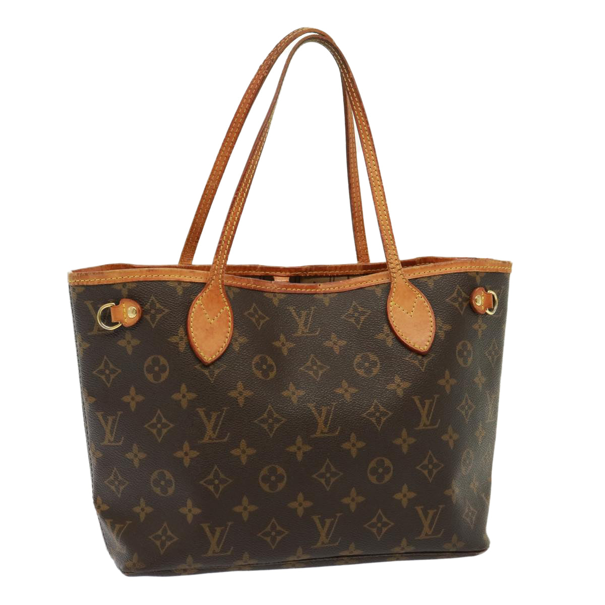 LOUIS VUITTON Monogram Neverfull PM Tote Bag M40155 LV Auth 79461