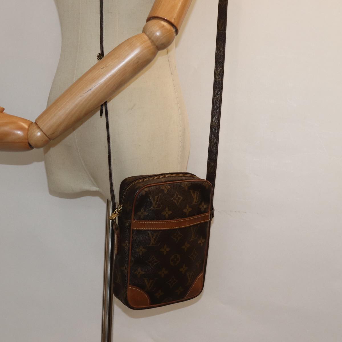 LOUIS VUITTON Monogram Danube Shoulder Bag M45266 LV Auth 79465