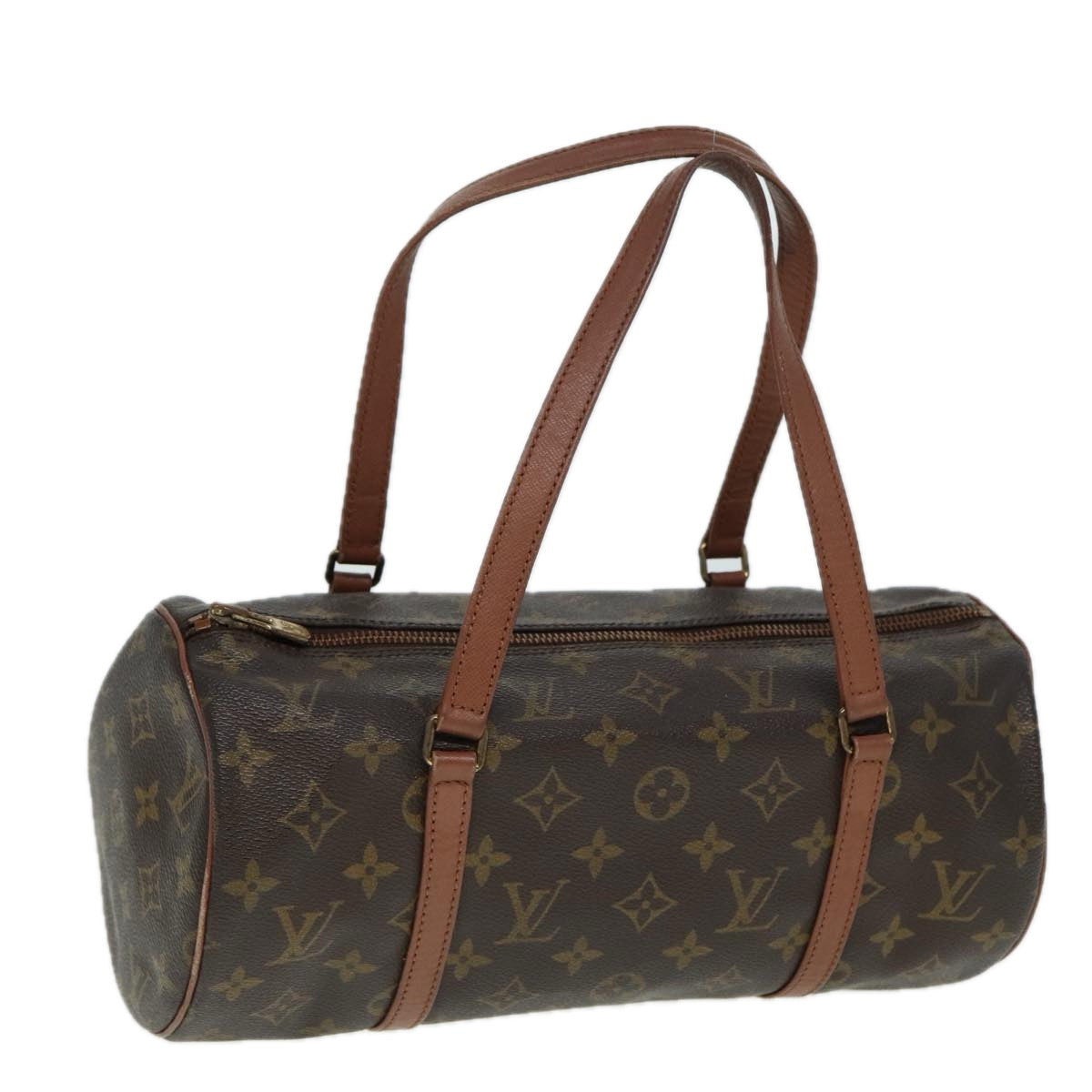 LOUIS VUITTON Monogram Papillon 30 Hand Bag M51385 LV Auth 79469