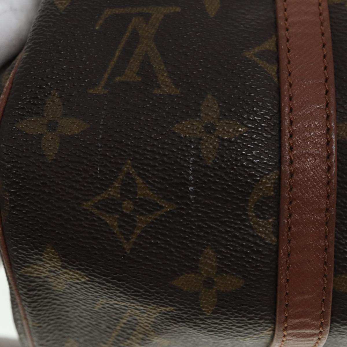 LOUIS VUITTON Monogram Papillon 30 Hand Bag M51385 LV Auth 79469