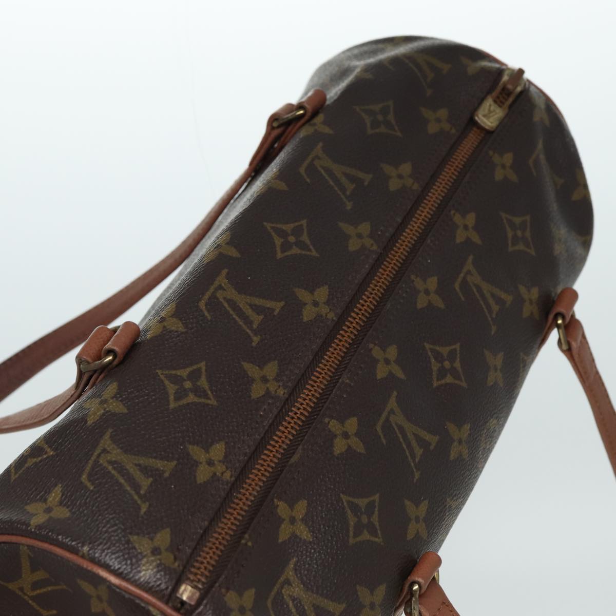 LOUIS VUITTON Monogram Papillon 30 Hand Bag M51385 LV Auth 79469