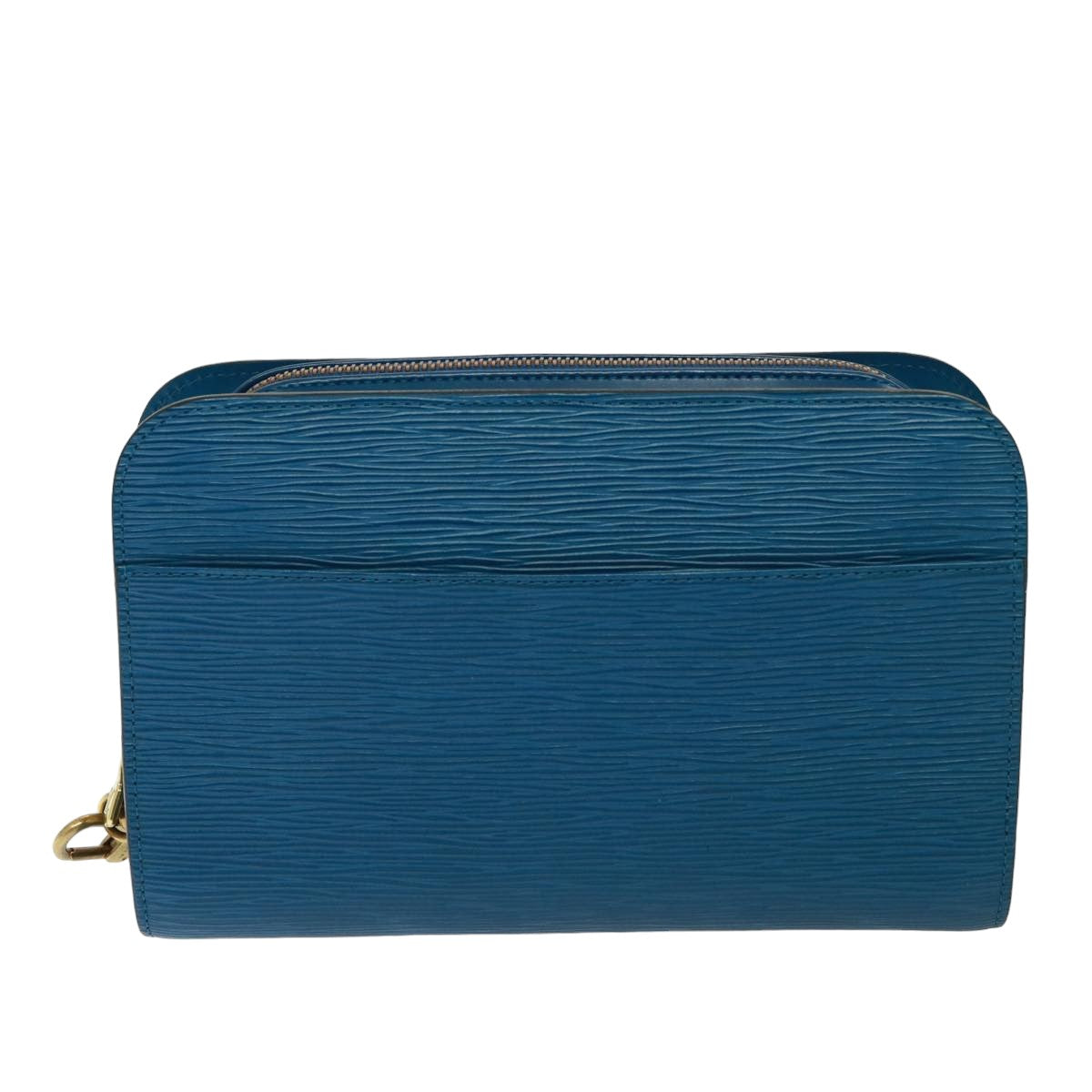 LOUIS VUITTON Epi Orsay Clutch Bag SPO Blue LV Auth 79473 - 0