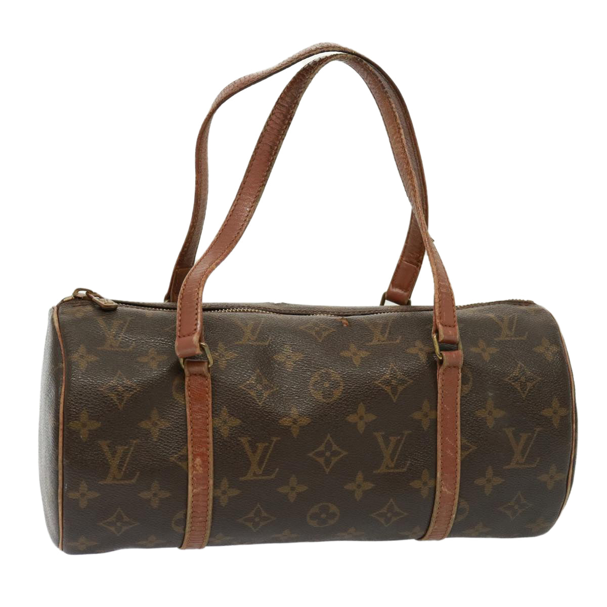 LOUIS VUITTON Monogram Papillon 30 Hand Bag M51385 LV Auth 79496