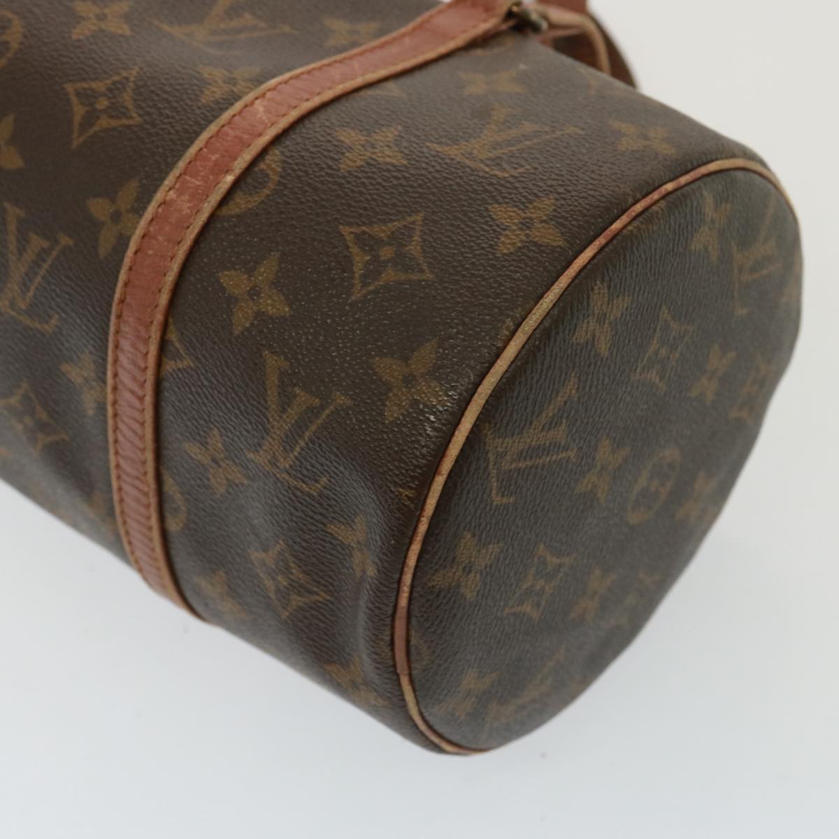 LOUIS VUITTON Monogram Papillon 30 Hand Bag M51385 LV Auth 79496