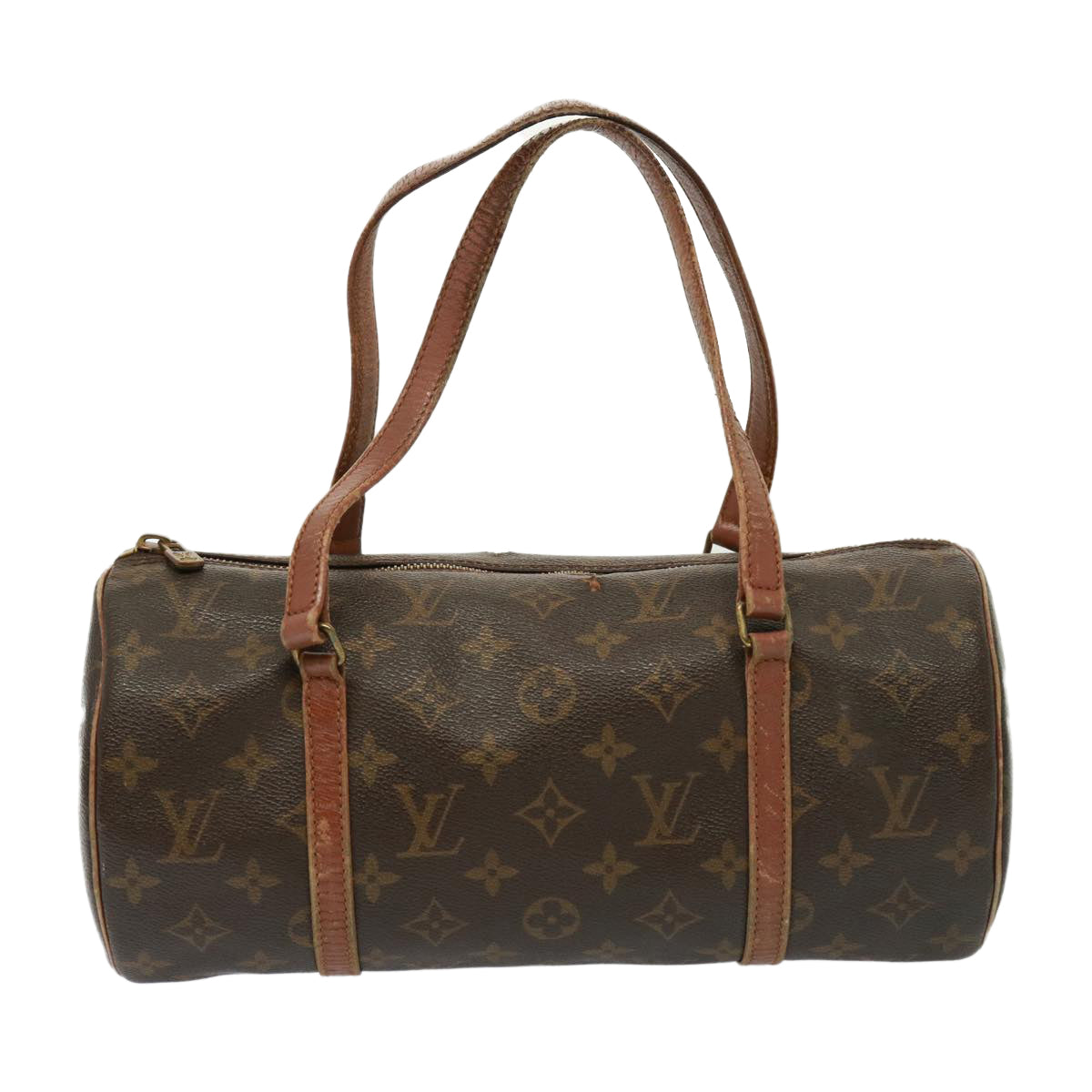 LOUIS VUITTON Monogram Papillon 30 Hand Bag M51385 LV Auth 79496