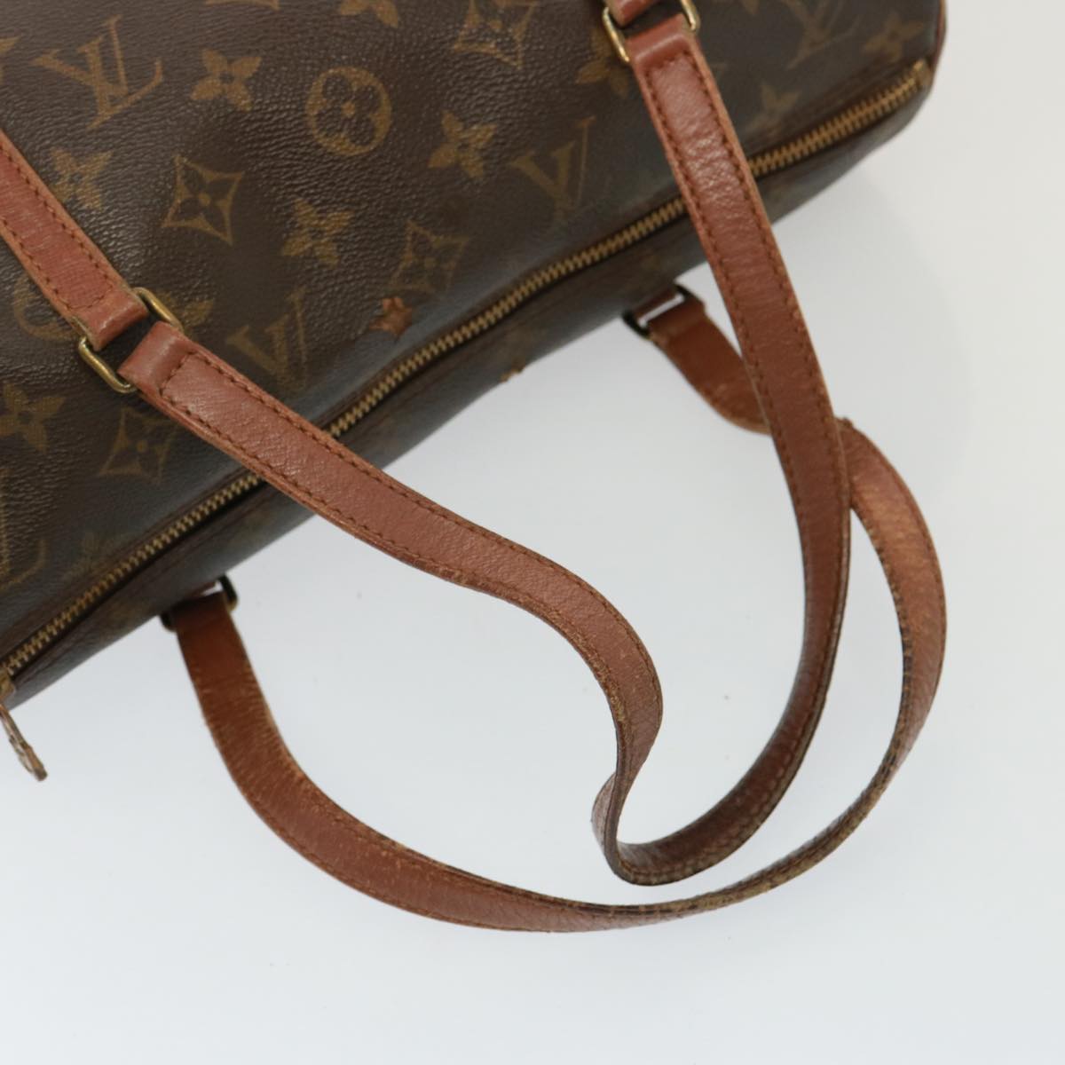 LOUIS VUITTON Monogram Papillon 30 Hand Bag M51385 LV Auth 79496