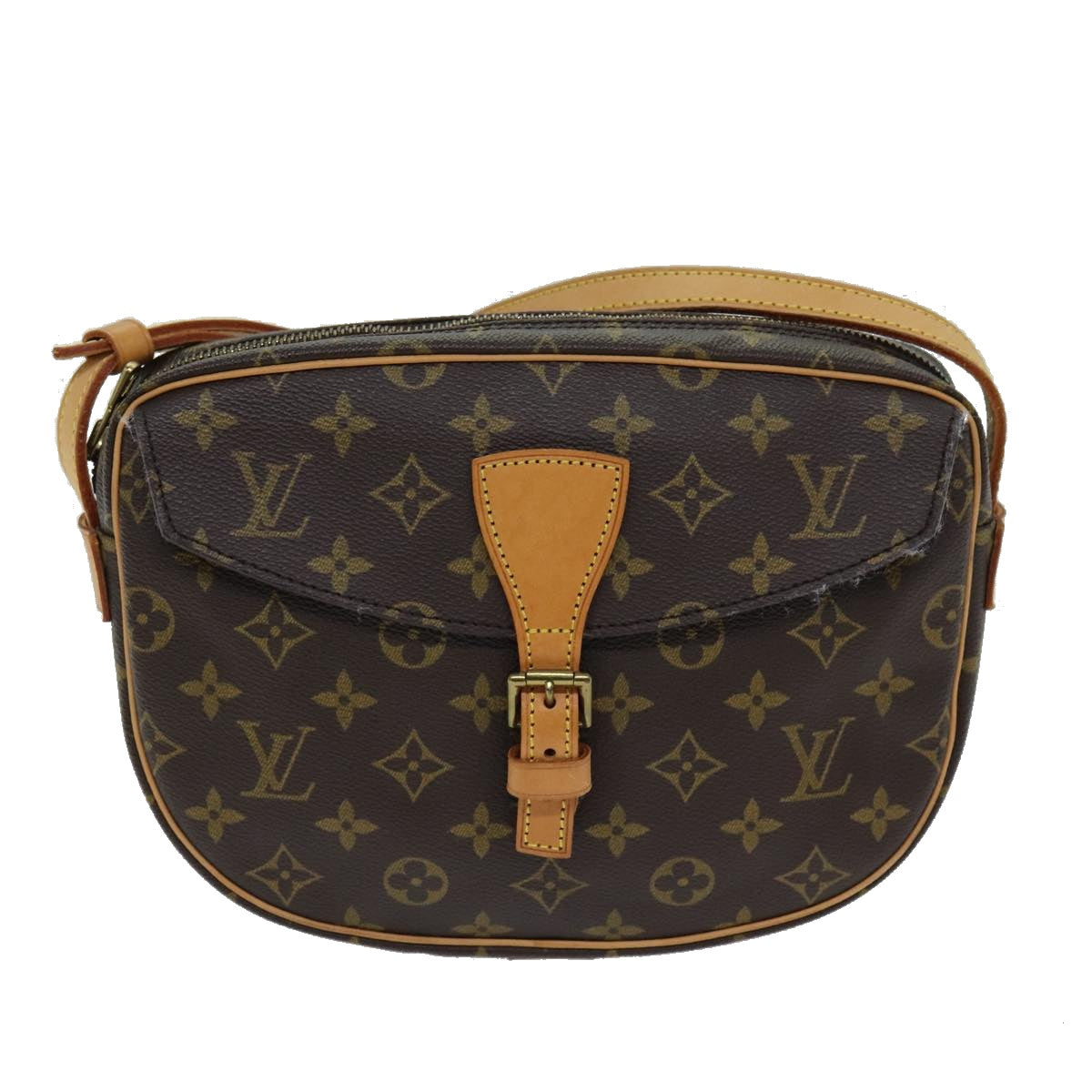 LOUIS VUITTON Monogram Jeune Fille GM Shoulder Bag M51225 LV Auth 79524