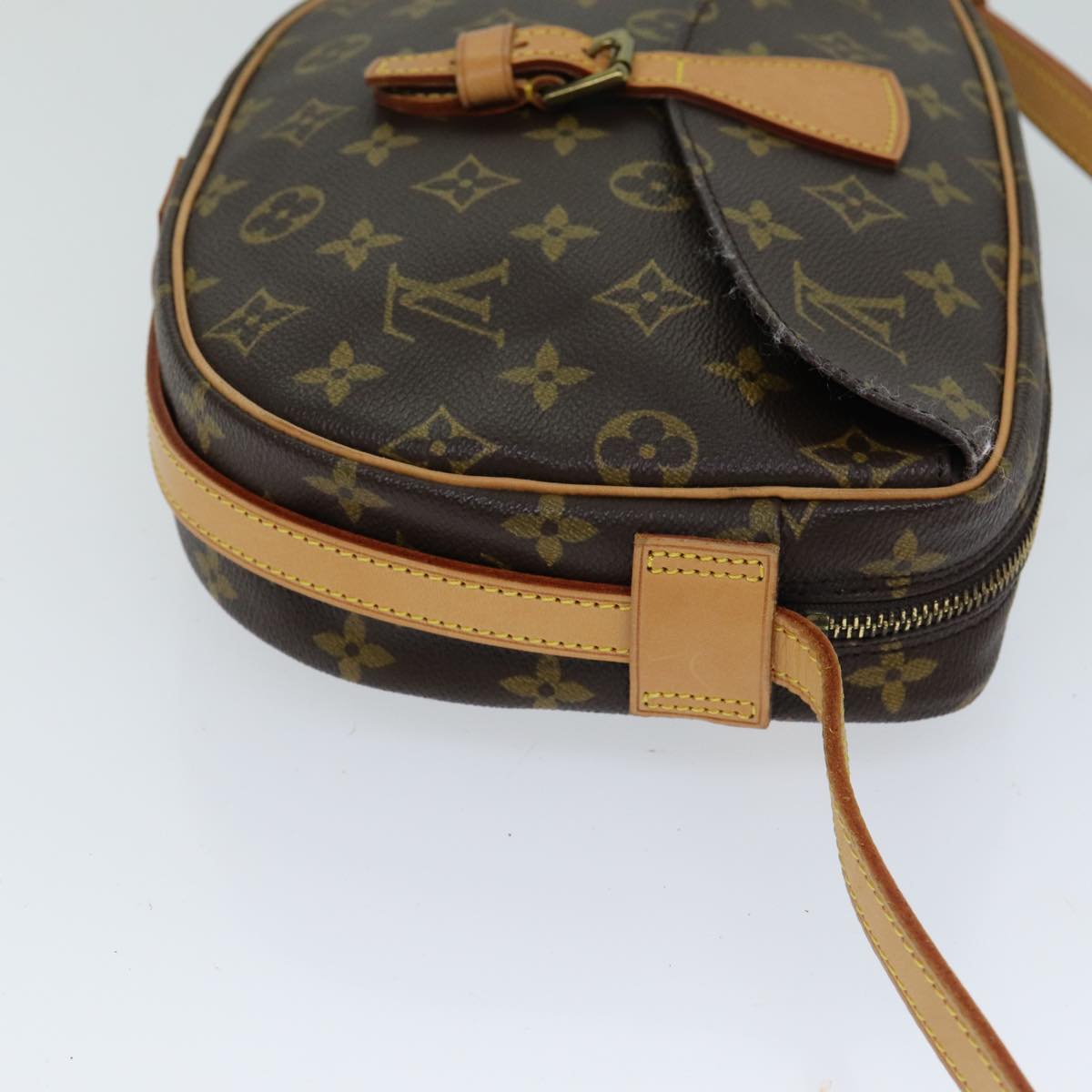 LOUIS VUITTON Monogram Jeune Fille GM Shoulder Bag M51225 LV Auth 79524