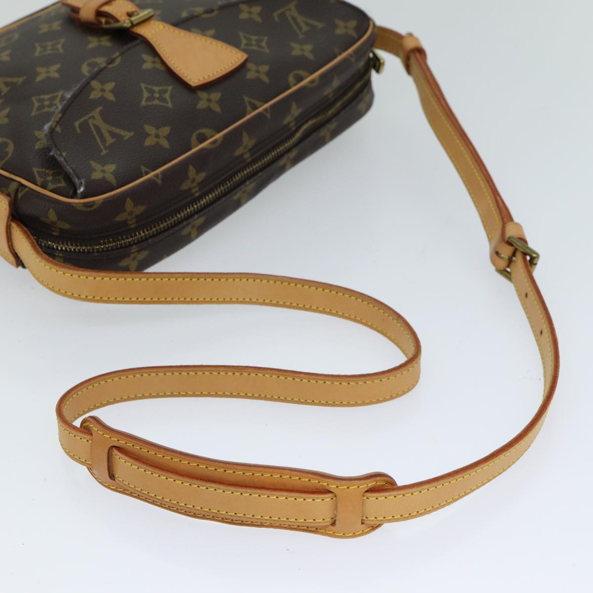 LOUIS VUITTON Monogram Jeune Fille GM Shoulder Bag M51225 LV Auth 79524