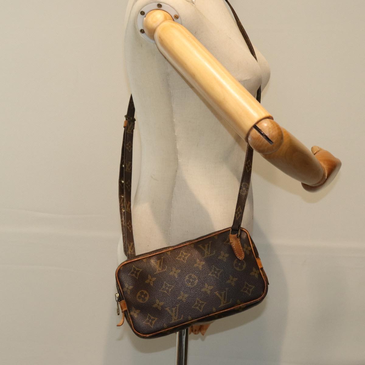 LOUIS VUITTON Monogram Marly Bandouliere Shoulder Bag M51828 LV Auth 79550