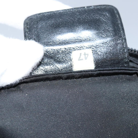 PRADA Shoulder Bag Nylon Black Auth 79556