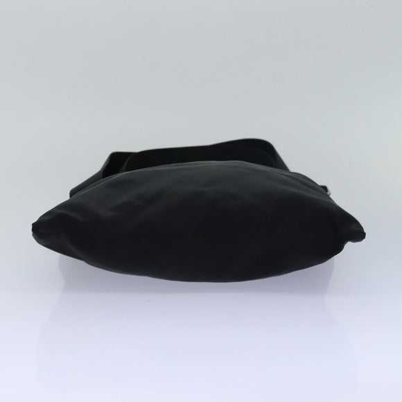 PRADA Shoulder Bag Nylon Black Auth 79556