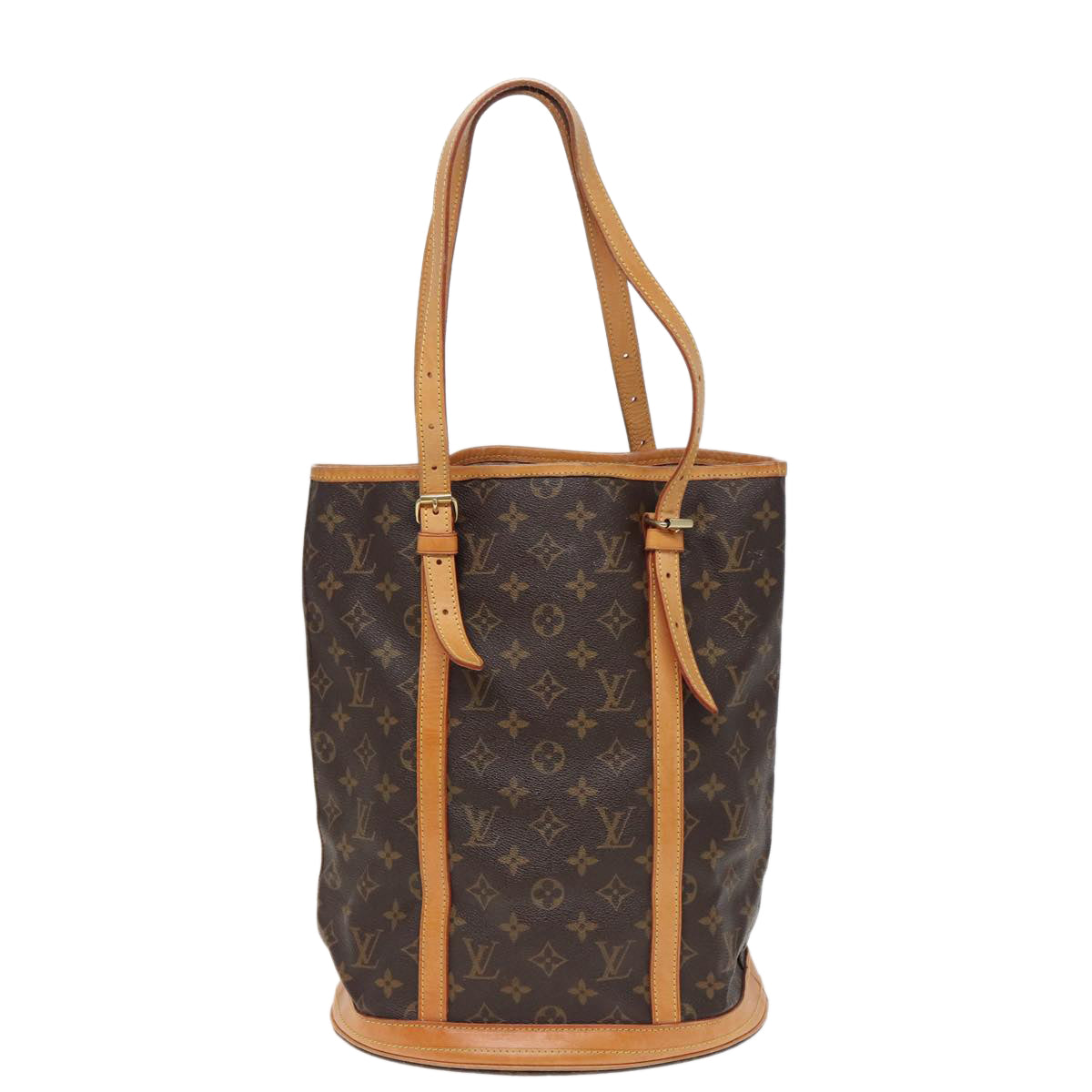 LOUIS VUITTON Monogram Bucket GM Shoulder Bag M42236 LV Auth 79568