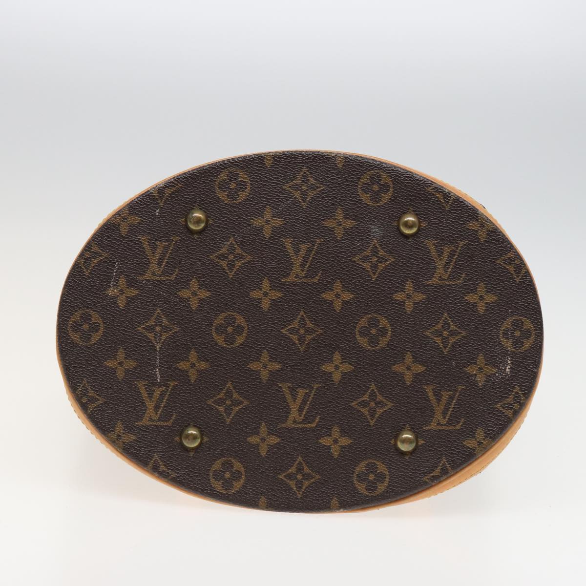 LOUIS VUITTON Monogram Bucket GM Shoulder Bag M42236 LV Auth 79568