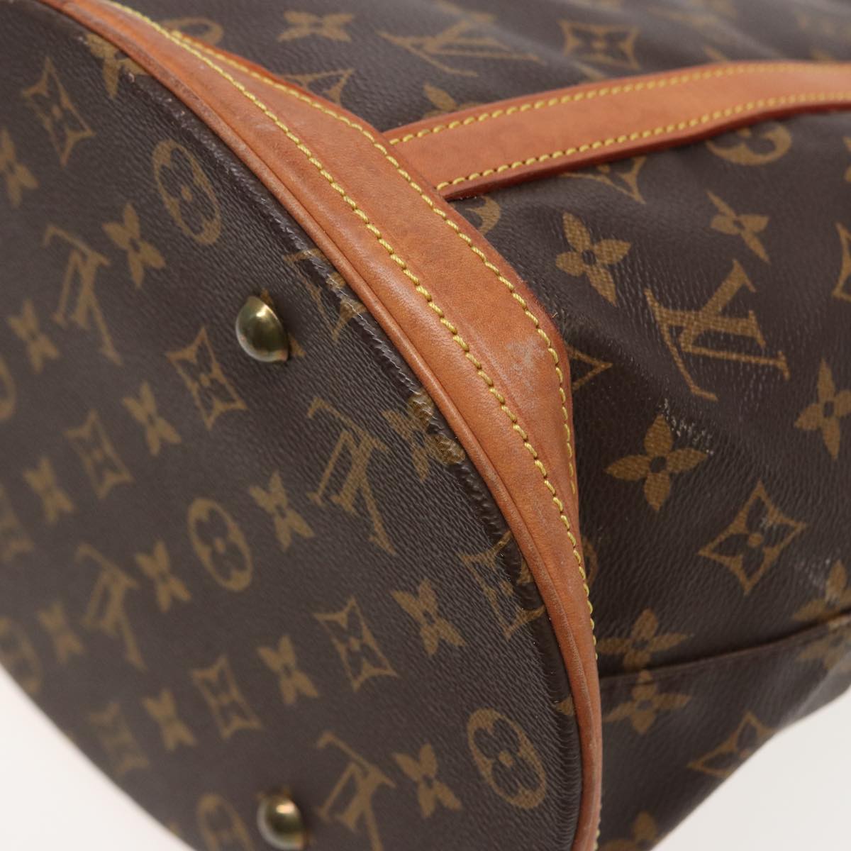 LOUIS VUITTON Monogram Bucket GM Shoulder Bag M42236 LV Auth 79570