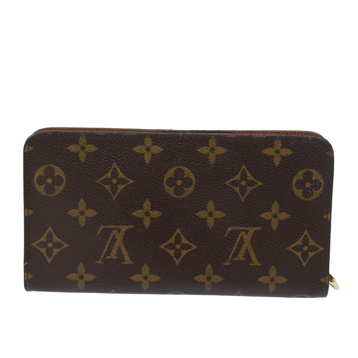 LOUIS VUITTON Monogram Porte Monnaie Zip Long Wallet M61727 LV Auth 79584 - 0