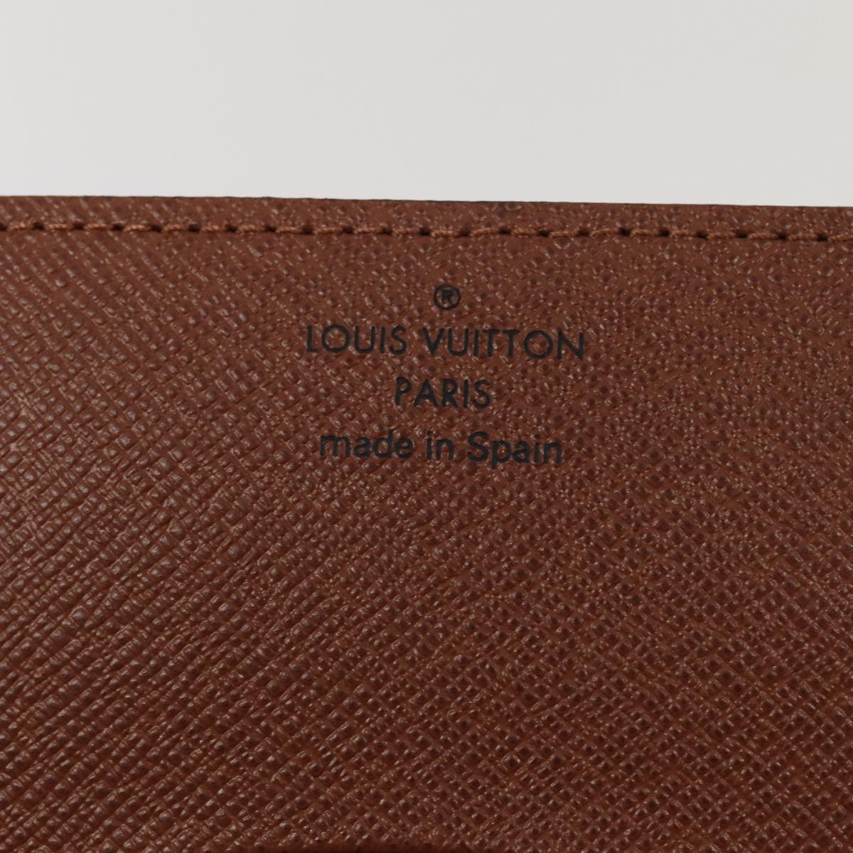 LOUIS VUITTON Monogram Amberop Cartes De Visit Card Case M62920 LV Auth 79585