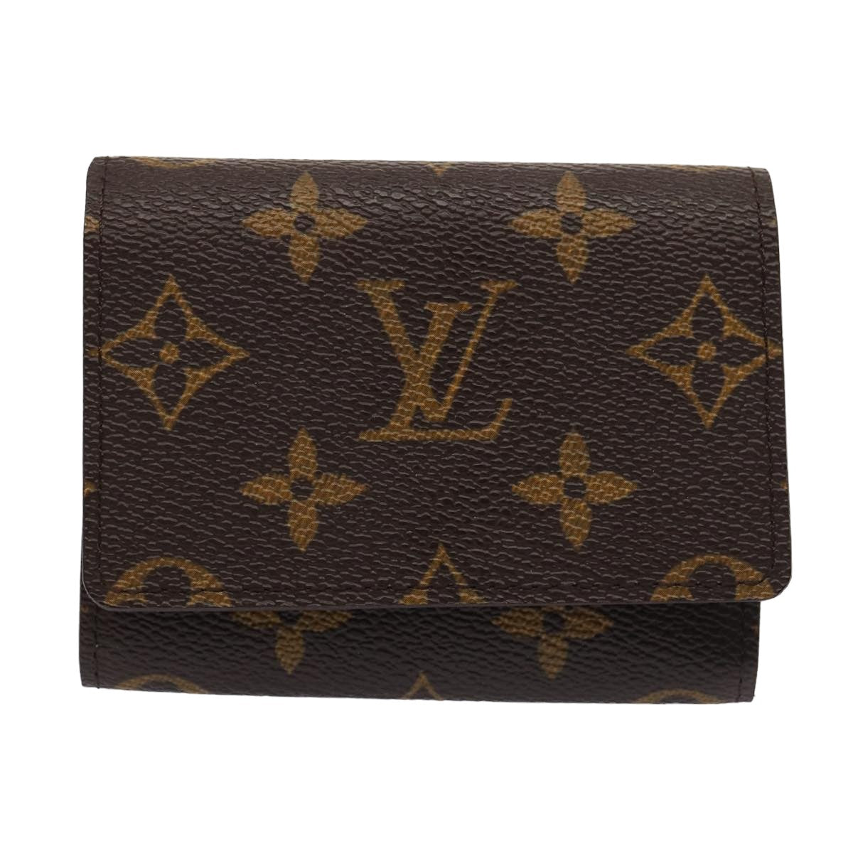 LOUIS VUITTON Monogram Amberop Cartes De Visit Card Case M62920 LV Auth 79585