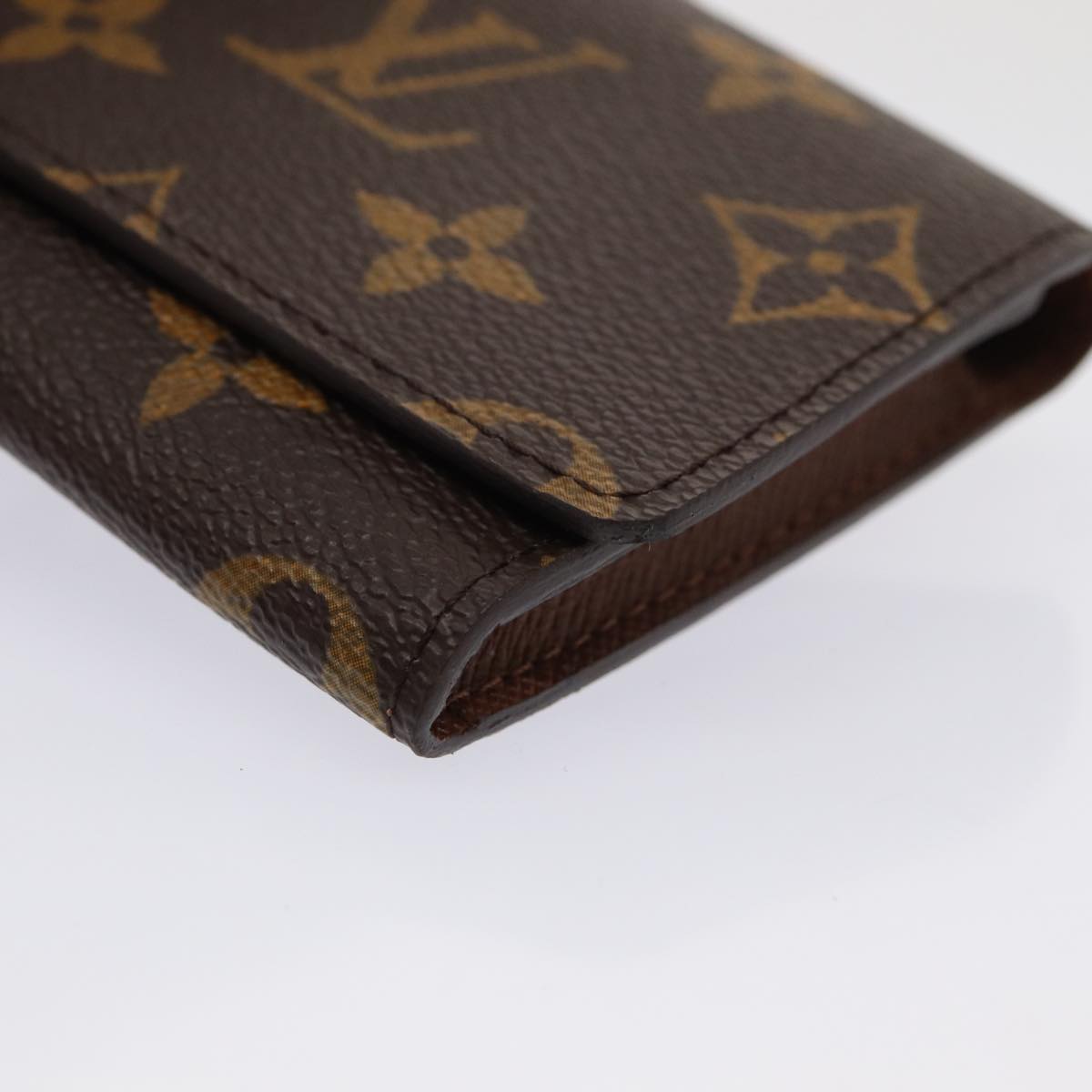 LOUIS VUITTON Monogram Amberop Cartes De Visit Card Case M62920 LV Auth 79585