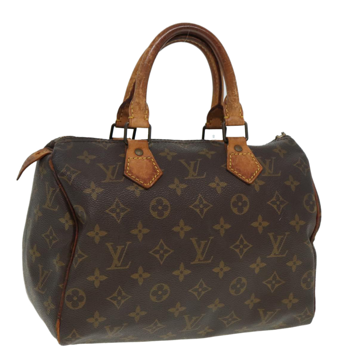 LOUIS VUITTON Monogram Speedy 25 Hand Bag M41528 LV Auth 79595