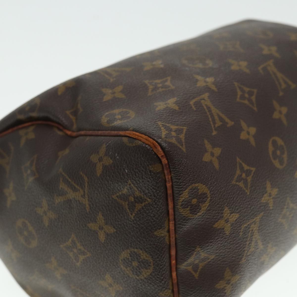 LOUIS VUITTON Monogram Speedy 25 Hand Bag M41528 LV Auth 79595