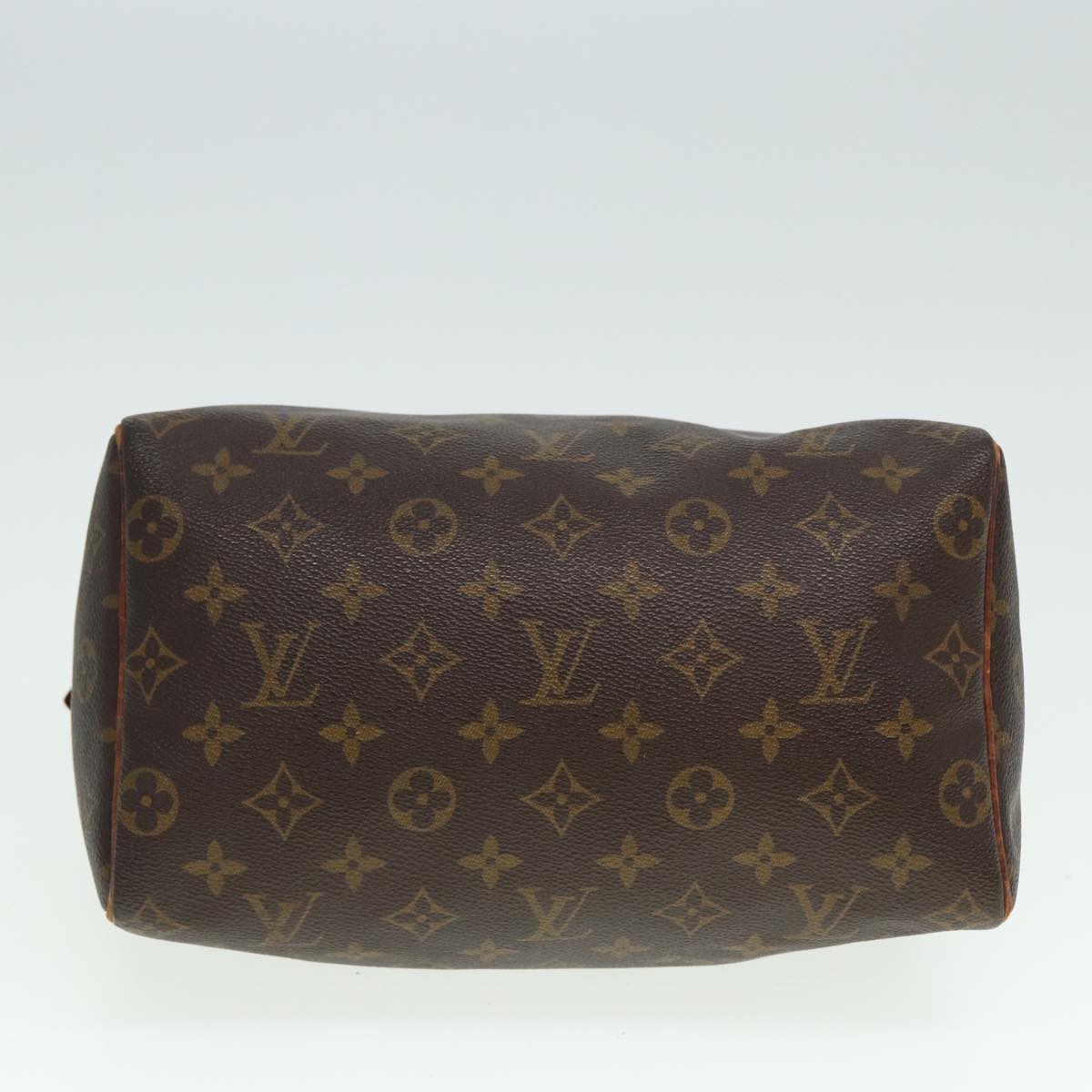 LOUIS VUITTON Monogram Speedy 25 Hand Bag M41528 LV Auth 79595